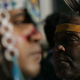 Chief C.W. Long Bow (right) of the Cherokee Nation (Getty)